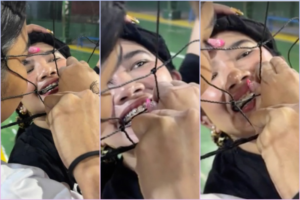 ‘Teethching’: Schoolgirl embarrassed as her teeth braces snag on volleyball net in Cavite – Interaksyon