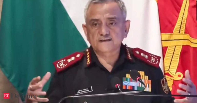 Sudarshan Chakra project will need huge tri-services efforts: CDS General Anil Chauhan – The Economic Times