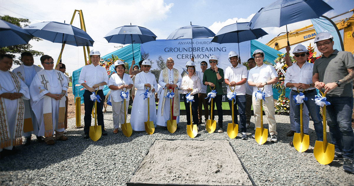 The Church of Saint Ignatius of Loyola breaks ground at Anyana in Cavite – Philstar Life