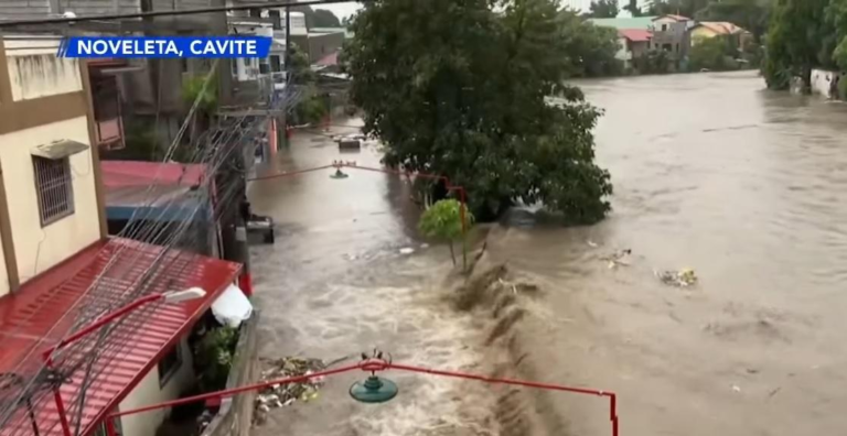 Noveleta, Cavite residents brave chest-deep floods brought by Kristine – GMA Network