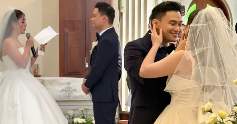 Shaira Diaz ribs EA Guzman in wedding vows: 'Magiging masaya ka na mamaya' – GMA Network