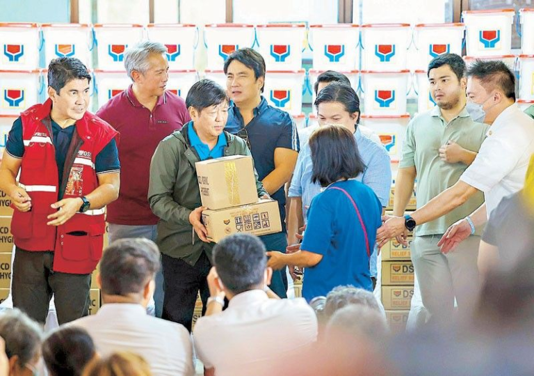 Marcos leads aid distribution in Cavite – Philstar.com