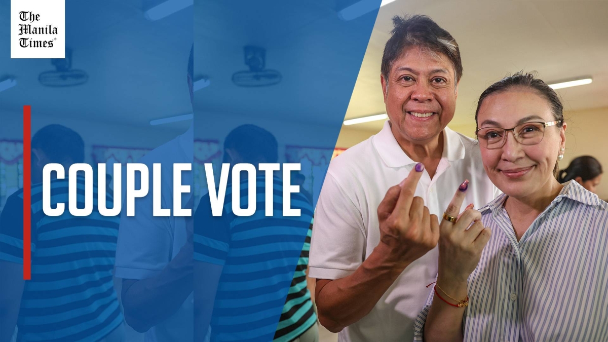 WATCH: Kiko, Sharon cast ballot in Cavite – The Manila Times